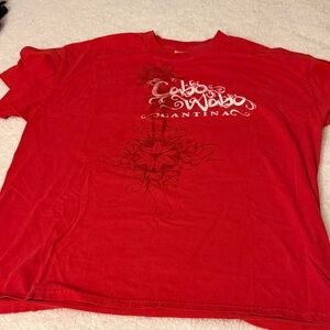 Cabo Wabo Cantina Red Men's Tee